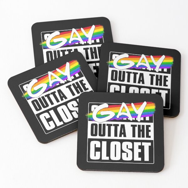 Item preview, Gay Outta the Closet - LGBTQ Pride designed and sold by Patrick Hiller.