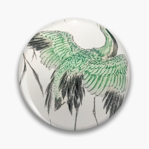 Item preview, demoiselle crane and reed illustration 41572333840 designed and sold by Bird-Lore.