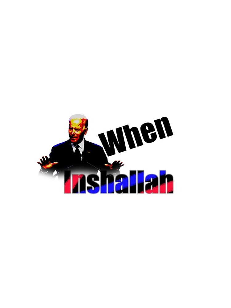 Thumbnail 4 of 4, iPhone Case, When? Inshallah. designed and sold by Monbo.