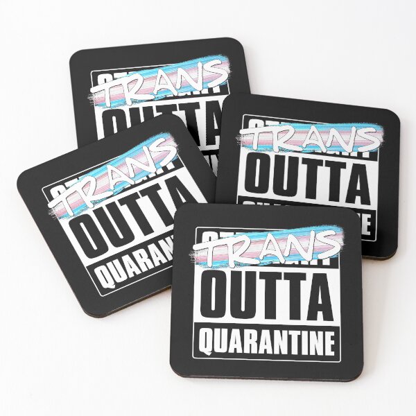 Item preview, Trans Outta Quarantine - Transgender Pride designed and sold by Patrick Hiller.