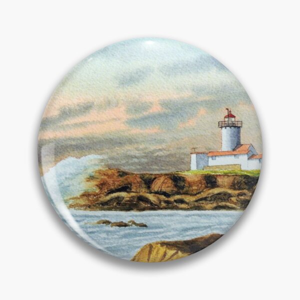 Item preview, Stormy Weather Eastern Point Lighthouse Gloucester MA designed and sold by William Holkham.