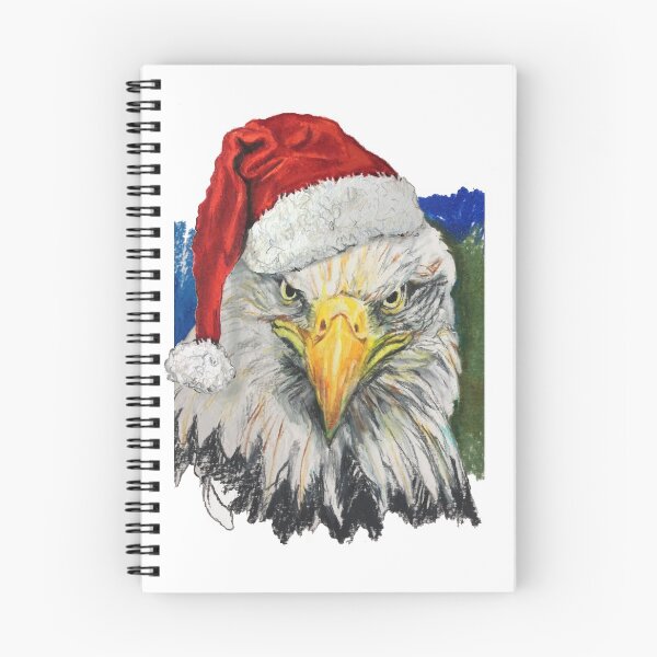 Item preview, Holiday Eagle Portrait designed and sold by jenesaiscluck.