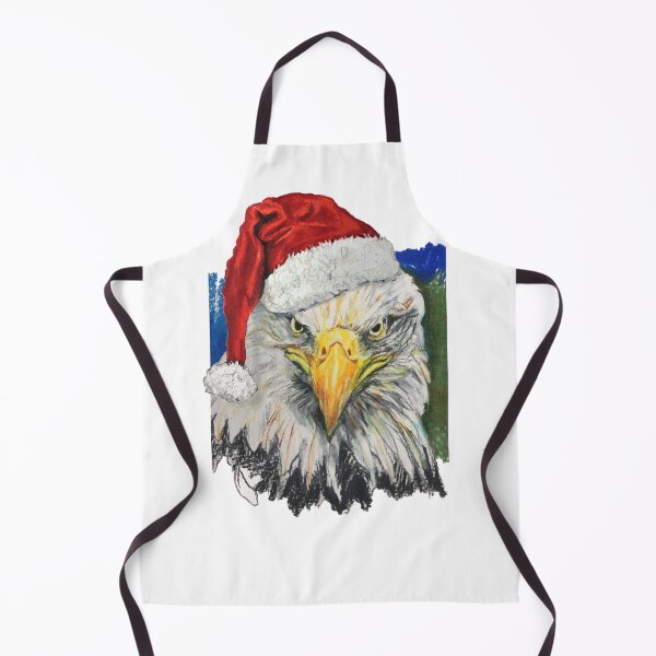 Item preview, Holiday Eagle Portrait designed and sold by jenesaiscluck.