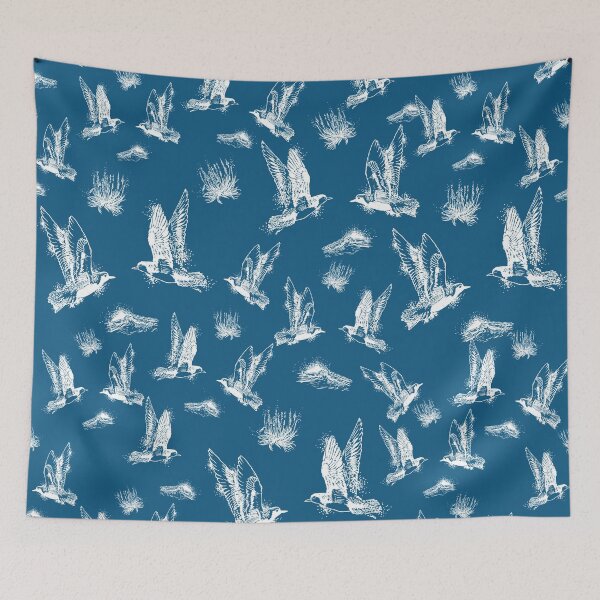 Item preview, Silver Plovers, Sea Plantain and Wave designed and sold by Caroline Bochud.