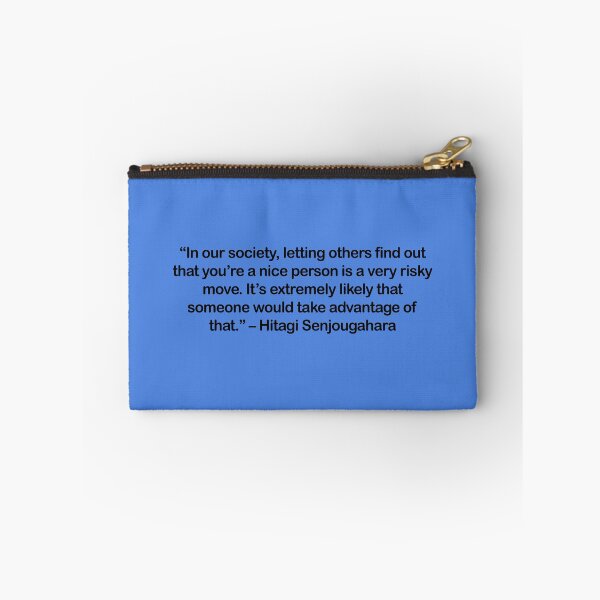 Item preview, Hitagi Senjougahara - Quote designed and sold by Epicanimequotes.