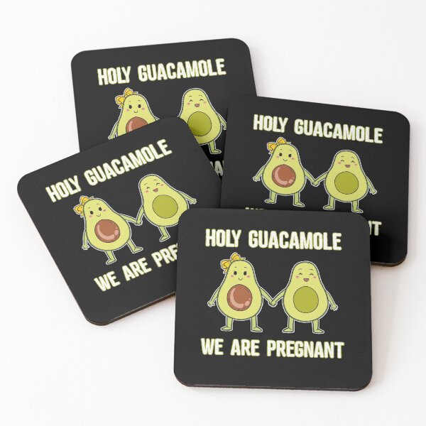 Item preview, Holy Guacamole We Are Pregnant Avocado Couple Pregnancy   designed and sold by BornDesign.