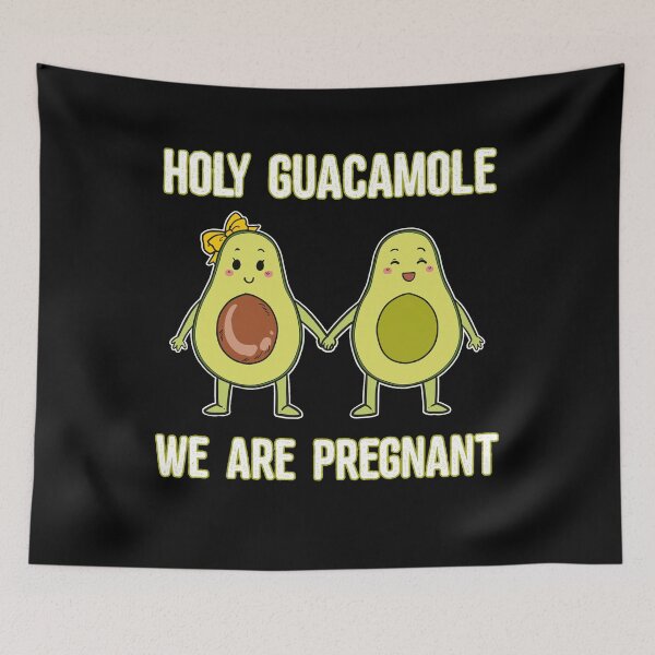 Item preview, Holy Guacamole We Are Pregnant Avocado Couple Pregnancy   designed and sold by BornDesign.
