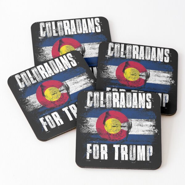 Item preview, Coloradans For Trump - Trump 2020 Patriotic Flag designed and sold by ockshirts.