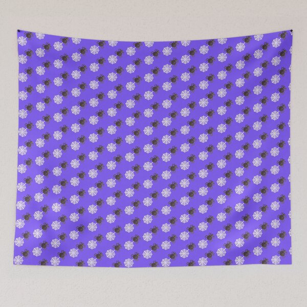 Item preview, Happy Halloween Holiday | Spooky Minimal Spider Web Pattern designed and sold by Ainbowz-Artwork.