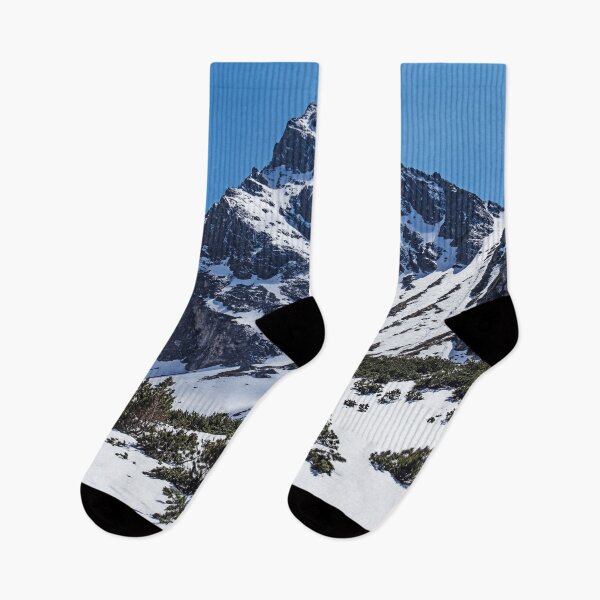 Item preview, Mountain Peak with Snow designed and sold by lenaivanova.