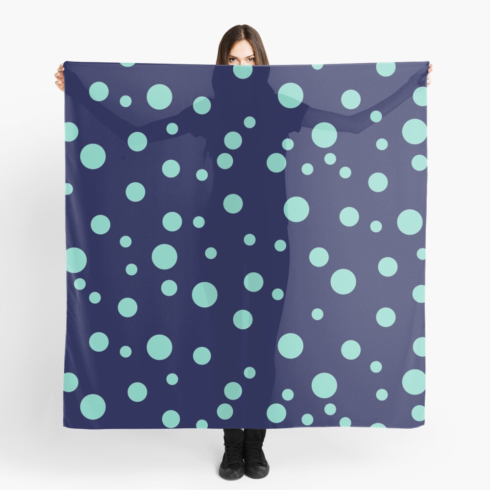 Pistachio Dots Scarf