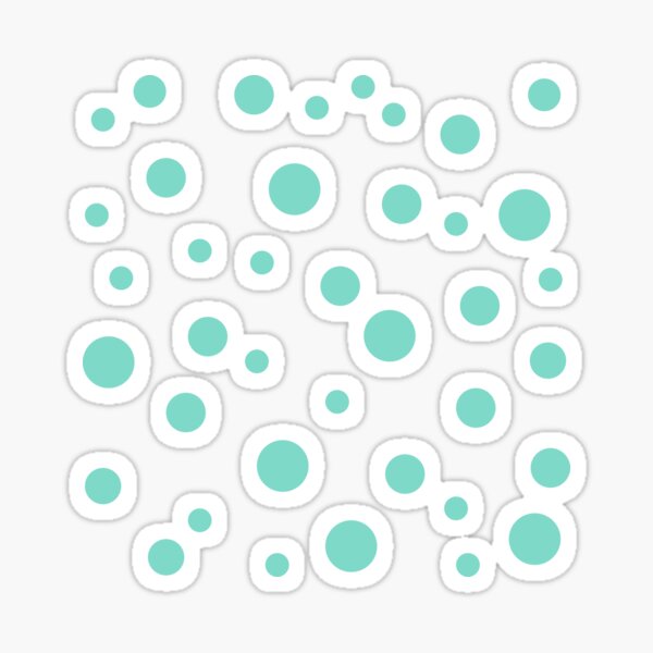 Pistachio Dots Sticker