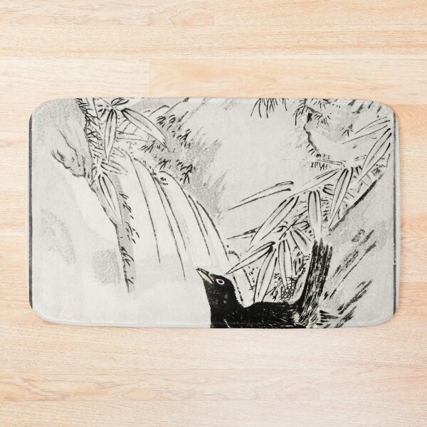 Item preview, eastern rook and stream illustration 41572339310 designed and sold by Bird-Lore.