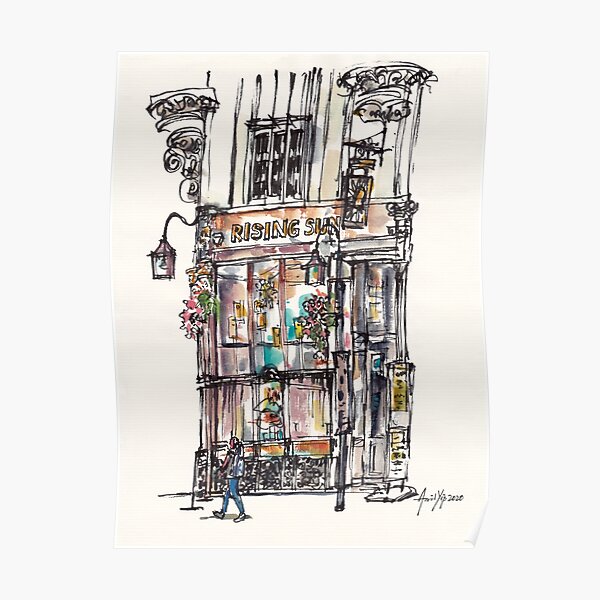Rising Sun Shop Poster
