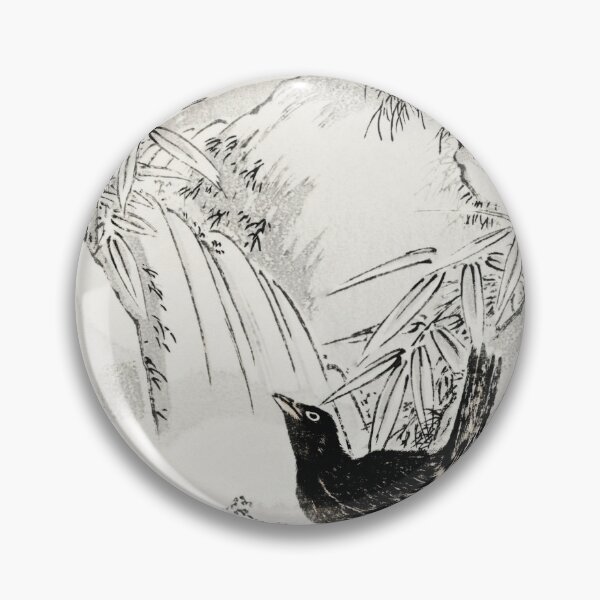 Item preview, eastern rook and stream illustration 41572339310 designed and sold by Bird-Lore.