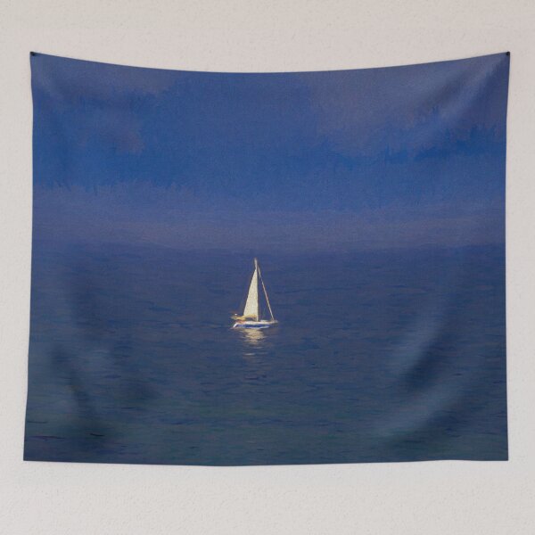 Item preview, Mediterranean Yacht Art designed and sold by Londonimages.