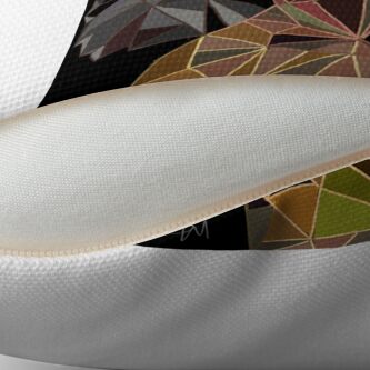 Alternate view of Afro Mosaic Floor Pillow