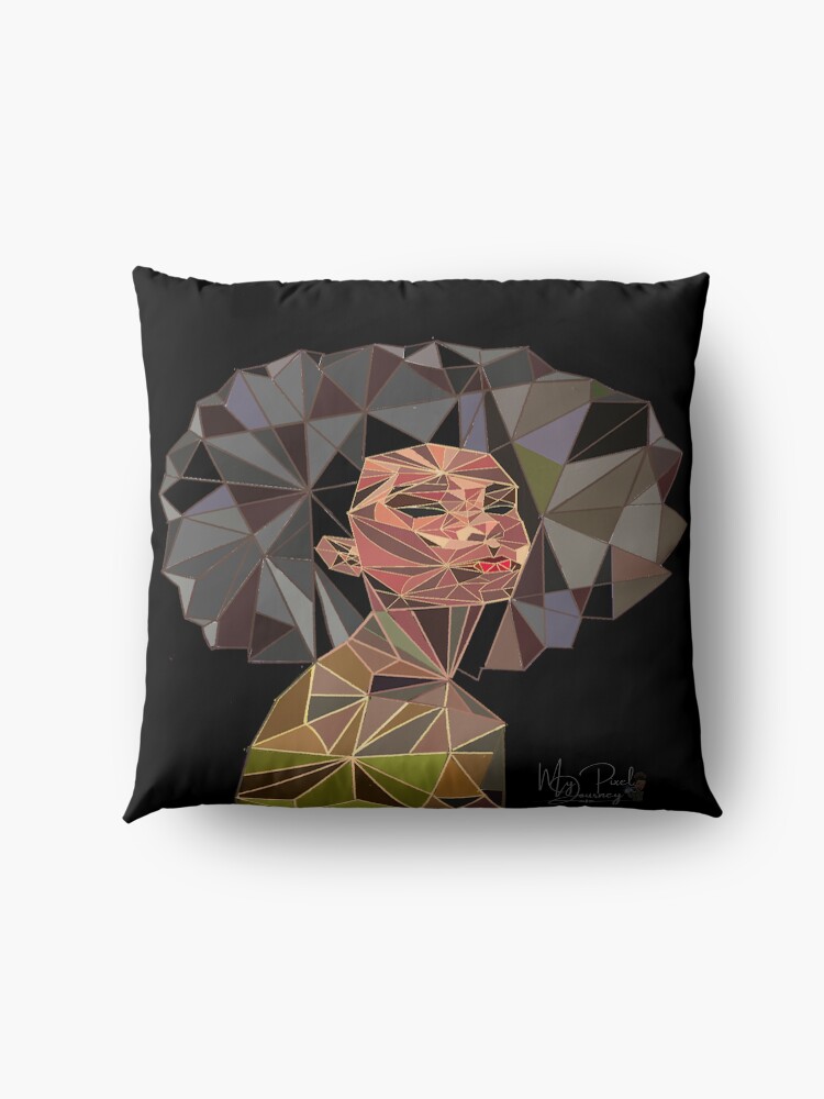 Alternate view of Afro Mosaic Floor Pillow