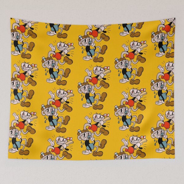 Item preview, CupHead and MugMan designed and sold by bagged-milkk.