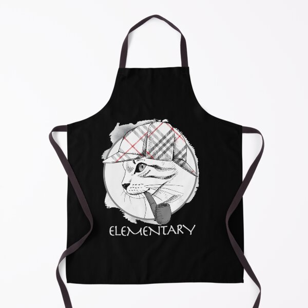 Item preview, Elementary (Sherlock Holmes Cat) designed and sold by lucidfrog.