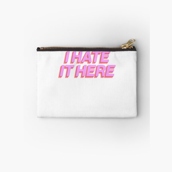 Item preview, I Hate It Here Funny Sarcastic Teen Pink designed and sold by sharedipmemes.