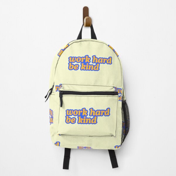 Item preview, Work Hard Be Kind Retro Colorful Motivational designed and sold by sharedipmemes.