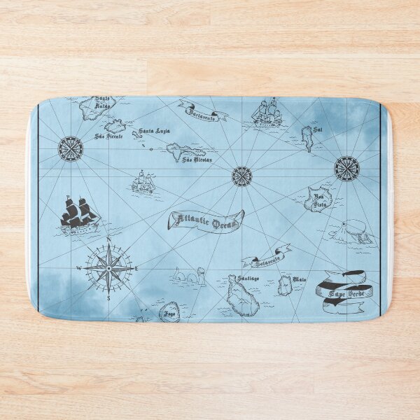 Item preview, Map to paradise designed and sold by Jazzandmint.