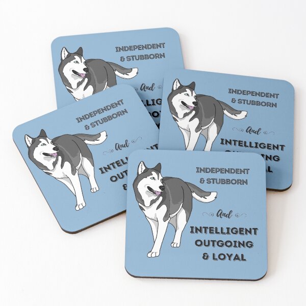 Item preview, Husky Lover | Intelligent, Outgoing and Loyal Design | SmileyPupDesign designed and sold by SmileyPupDesign.