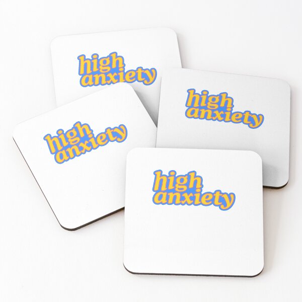 Item preview, High Anxiety Colorful Sarcasm Sad Mental Health designed and sold by sharedipmemes.