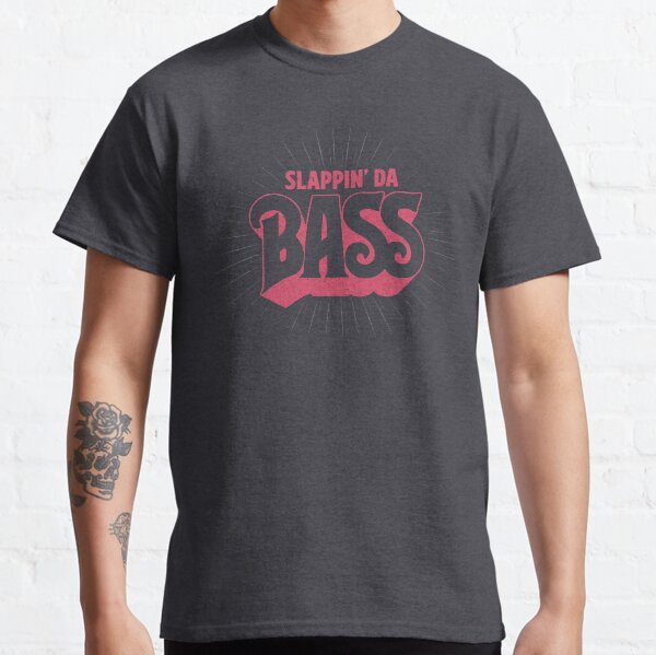 Slapping da Bass - Pink Classic T-Shirt