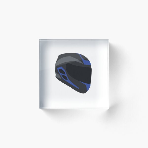Motorcycle helmet Acrylic Block