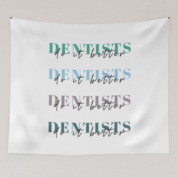 Item preview, Dentists do it better funny quote pack designed and sold by Trendelicious.