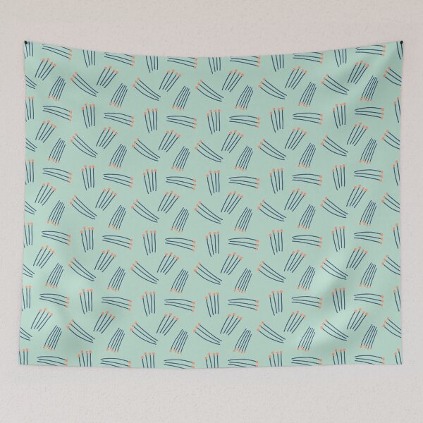 Item preview, Abstract Pine Tree Needles Pattern designed and sold by Ildiko Sipos.