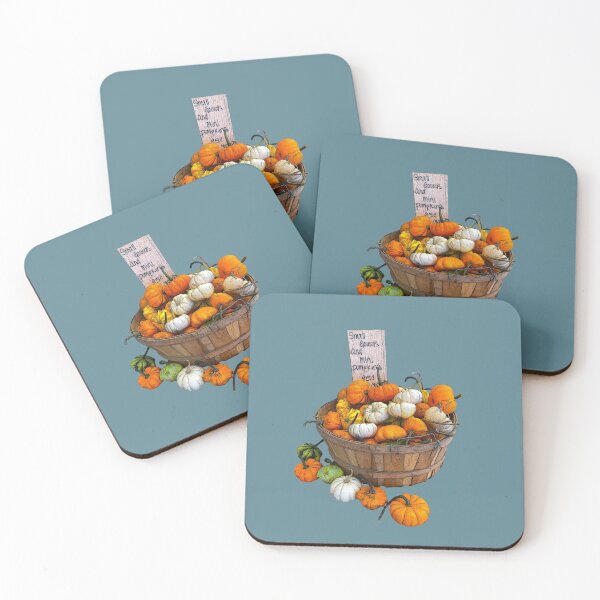 Item preview, Autumn Pumpkin Basket designed and sold by jmacnairart.