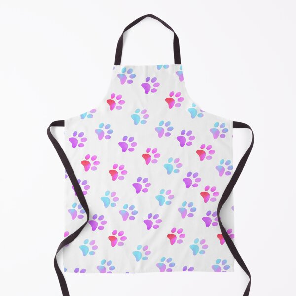 Item preview, Pink Blue Galaxy Paw Prints V2 designed and sold by FaithAndForest.