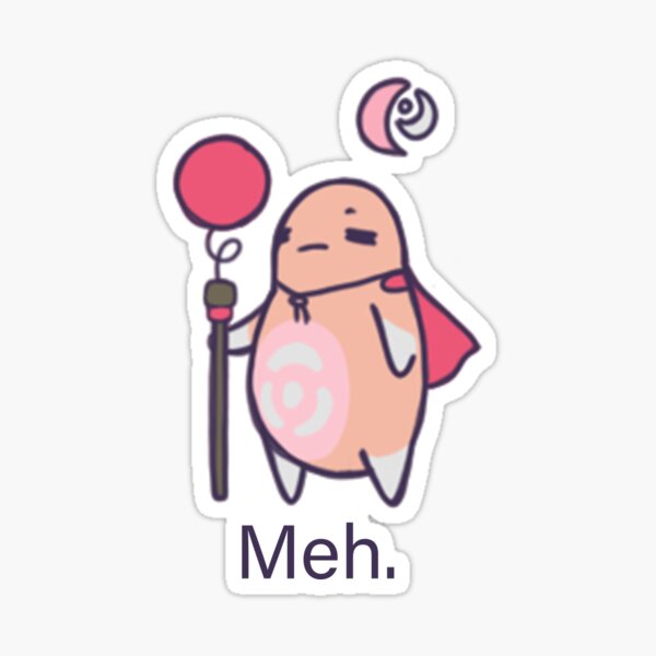 Meh Feels Sticker