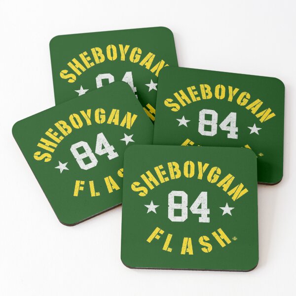 Item preview, The Sheboygan Flash 84 Green Bay Legend of Schroeder Graphic designed and sold by damgoodgame.
