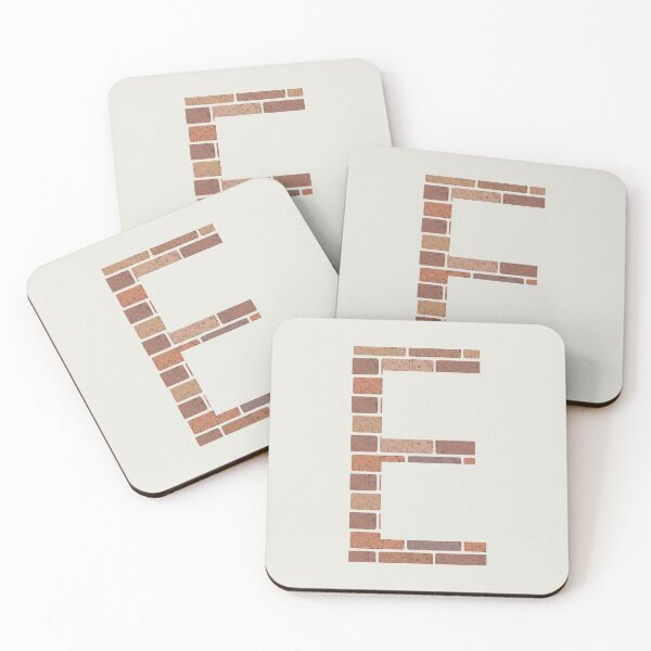 Item preview, Brick wall E letter designed and sold by EngineerGoC.