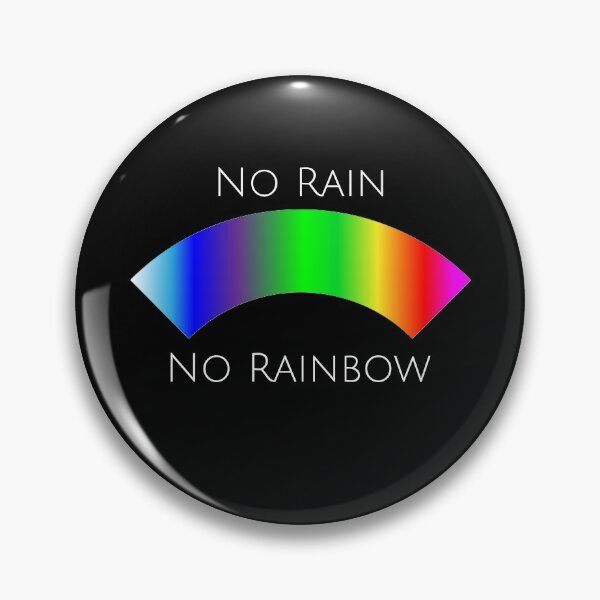 Item preview, No rain No rainbow; Colorful quote designed and sold by cyhdesign.