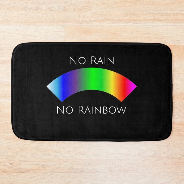Item preview, No rain No rainbow; Colorful quote designed and sold by cyhdesign.