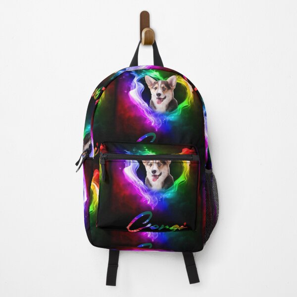 Item preview, Tricolor Pembroke Welsh Corgi Rainbow designed and sold by KellyJanosko-bd.