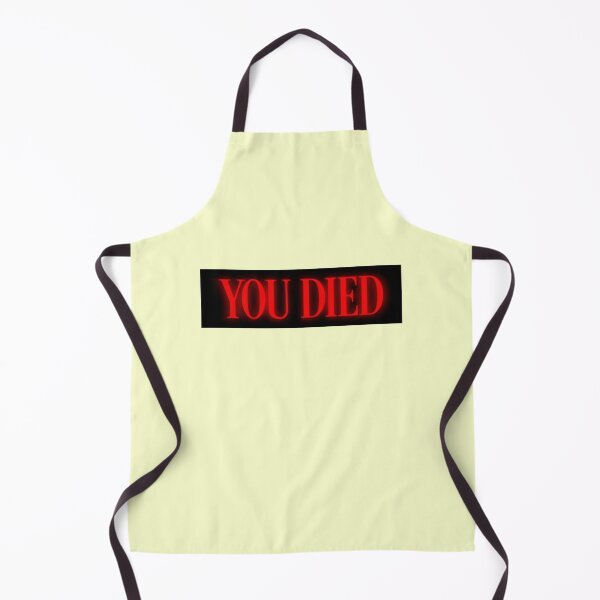 Item preview, You Died Video Game Text Souls Red designed and sold by sharedipmemes.