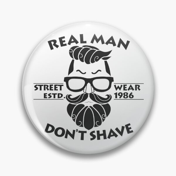 Item preview, Men beard attitude typography merchandise designed and sold by Sovik Goswami.