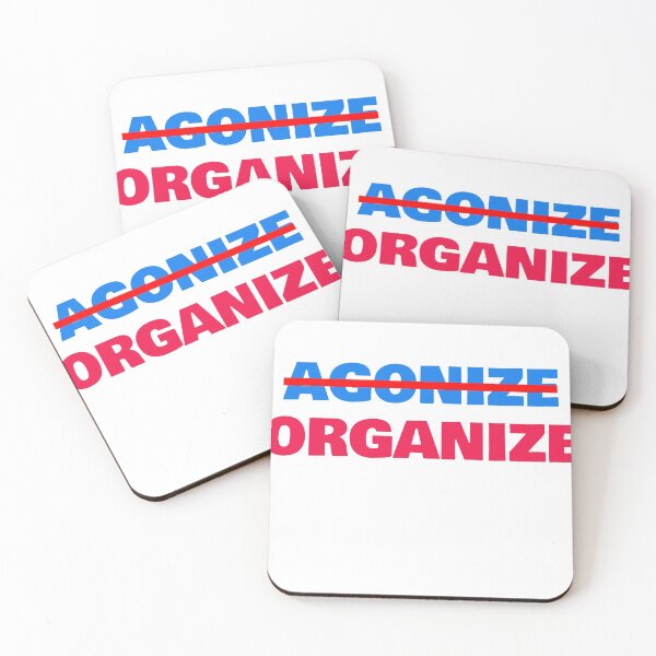 Item preview, Ed Markey-style Agonize to Organize designed and sold by art-by-harmonie.