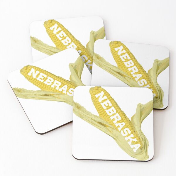Item preview, Nebraska corn - NE pop art with Nebraska text - NE sticker - NE decal - Nebraska corn pop art with Nebraska text - NE sticker - NE decal - Nebraska gift gift designed and sold by smooshfaceutd.