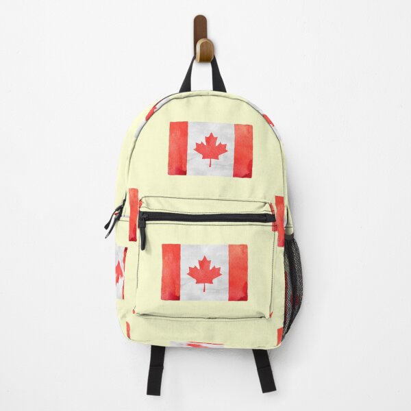 Item preview, Canada Flag Watercolor Canadian Maple Leaf designed and sold by sharedipmemes.