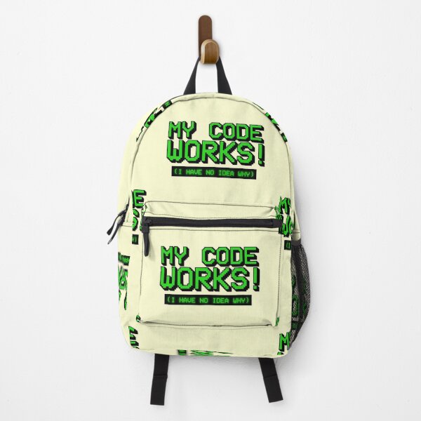 Item preview, My Code Works I Have No Idea Why Coder Gamer Programmer designed and sold by sharedipmemes.