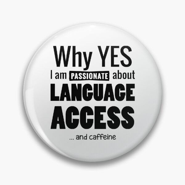 Item preview, Language Access and Caffeine designed and sold by justterpthings.