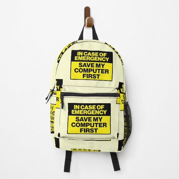 Item preview, In Case Of Emergency Save My Computer First Gamer designed and sold by sharedipmemes.