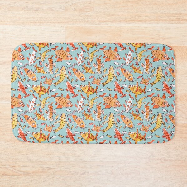 Item preview, Whimsical Watercolour Koi Fish Pattern designed and sold by Clare Walker.